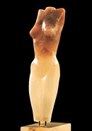 Female Torso - Pink Alabaster